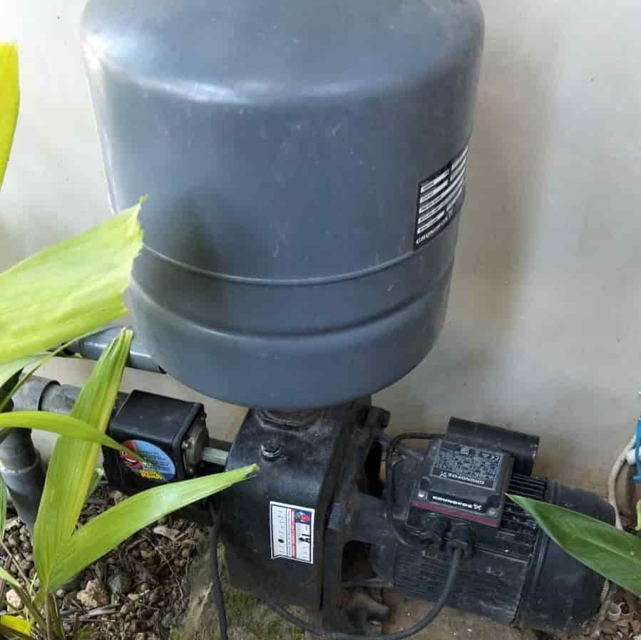 Pemasangan Pompa Air Baru